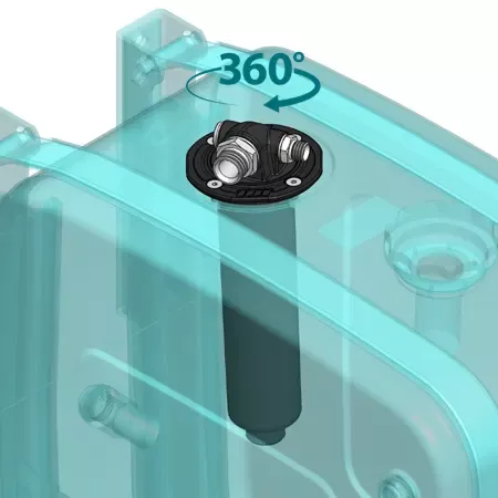 Nové hydraulické filtry OMFB s otočnými porty o 360°