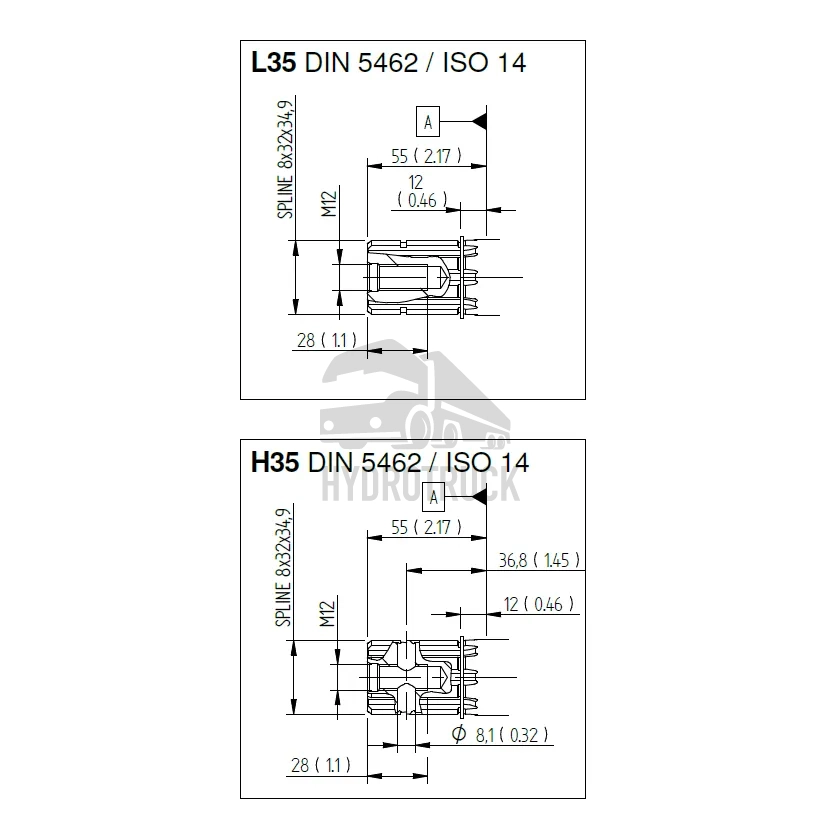 Hydraulické pístové čerpadlo Sunfab SAP-012L-N-DL4-L35-S0S-000 ISO