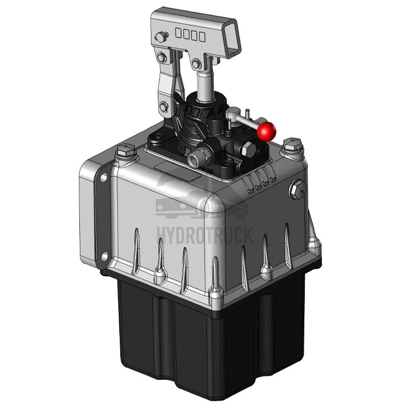 Ruční hydraulická pumpa OMFB FULCRO 12 PMI s rozvaděčem a nádrží 4L 10601600038