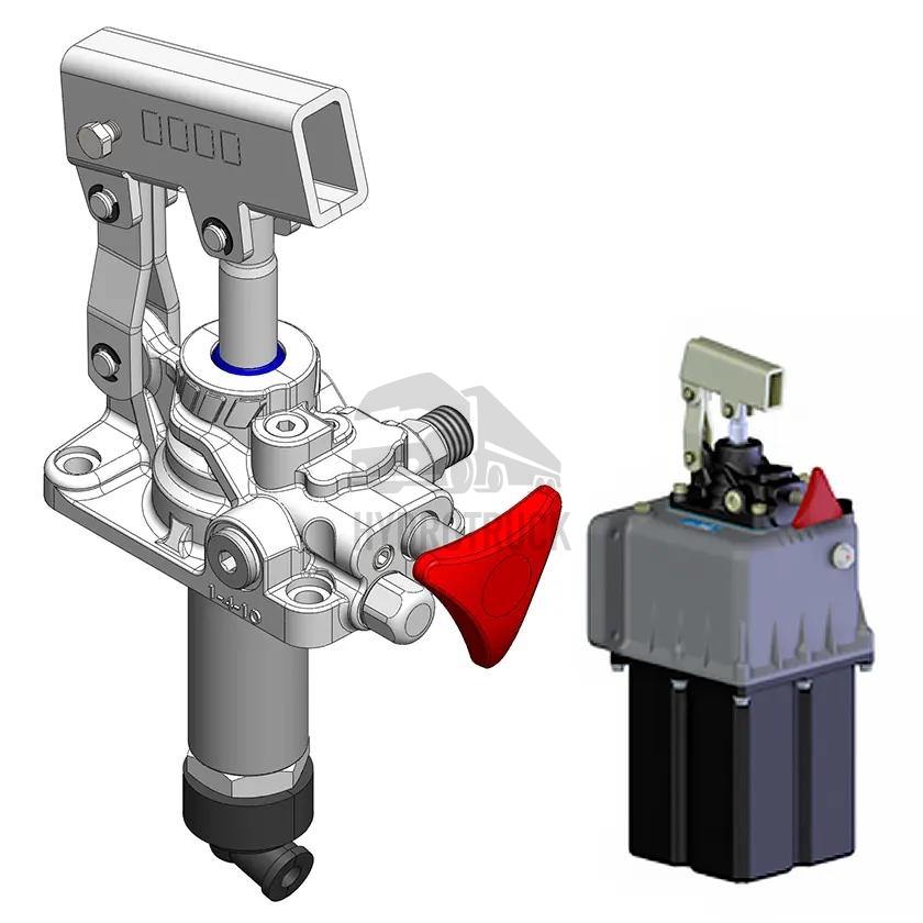 Ruční hydraulická pumpa OMFB FULCRO 25 PMS+VS s pojistným ventilem a nádrží 4L 10600800038