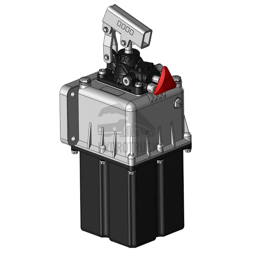 Ruční hydraulická pumpa OMFB FULCRO 25 PMS+VS s pojistným ventilem a nádrží 5L 10600800043