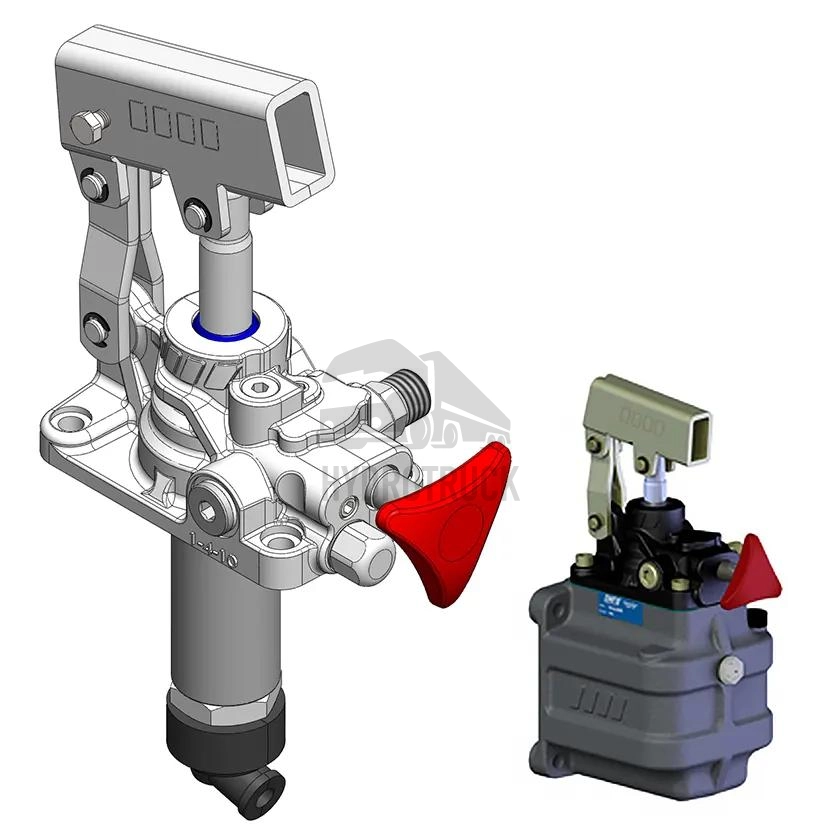 Ruční hydraulická pumpa OMFB FULCRO 45 PMS+VS s pojistným ventilem a nádrží 1L 10600900060