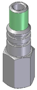 Přívodní šroubení M18x1,5 - G 1/2"F