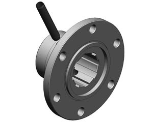 Unašeč kardanu DIN 10 pro čerpadlo ISO 8x32x36 11400001454