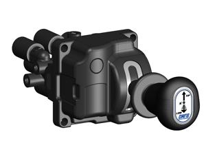 N-Force Evo - proporcionální pneum. ovladač ventilu sklápění s aretací low/tip 10000131101