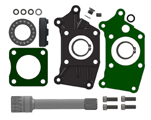 Hřídel pro ZF ECOSPLIT 16S151-16S221/PTO Heavy-Duty