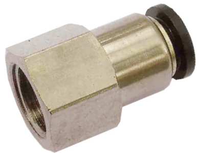 Vzduchové hrdlo přímé 06 - G1/8" vnitřní závit