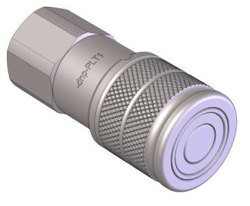 Bezúkapová rychlospojka DN20 BG3 ISO12,5 Samice, G3/4" vnitřní závit PLT1.2019.002