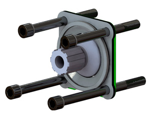 Adapter PTO PoverFul 12/41-42-43-44 pro ZF Ecosplit