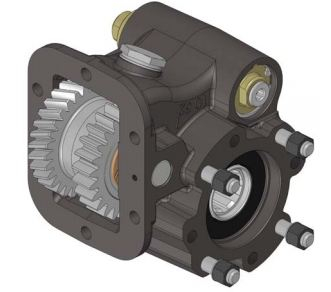 PTO pro ZF S5-42/5,72, boční ISO 250Nm, pneumatické 01003210179