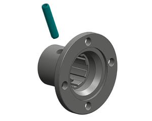 Unašeč kardanu SPICER 1120 pro čerpadlo ISO 8x32x36