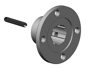 Unašeč kardanu SPICER 1300 pro čerpadlo ISO 8x32x36