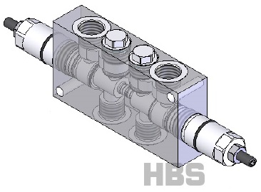 Brzdný ventil HBS BRCC series G3/4" A070606.11.00