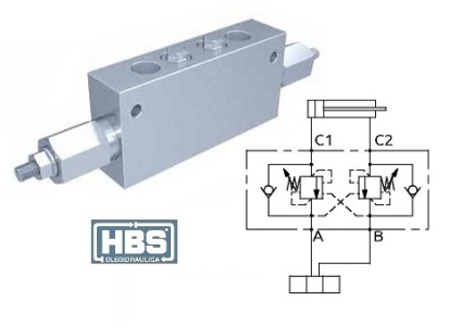 Brzdný ventil HBS BR series 3/8" A070300.12.00
