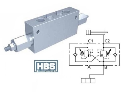 Brzdný ventil HBS BR series 3/8" B070300.12.00