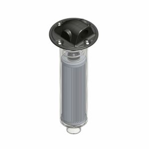 Hydraulický filtr s přírubou 115mm filtrační vložka mikrovlákno 25µm 11800120078