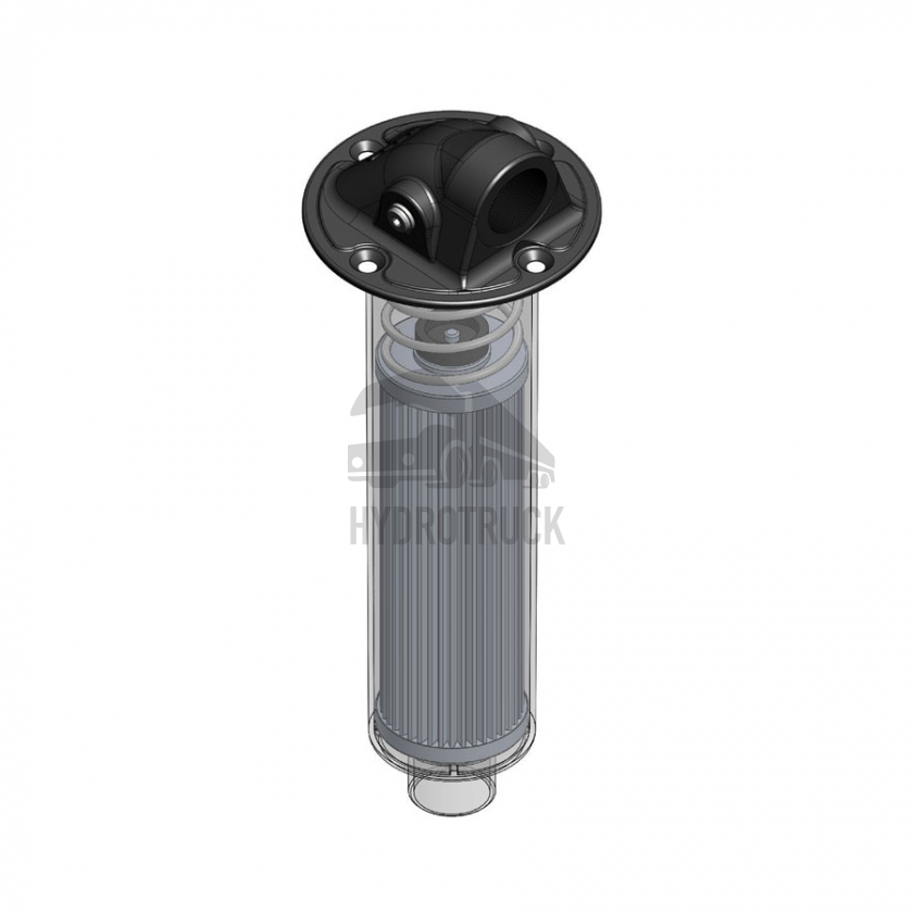 Hydraulický filtr s přírubou 115mm filtrační vložka ocel 60µm 11800120130