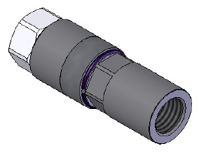 Brzdící ventil, HBS, G3/4", max 120l/min, 500Bar A040601.15.00