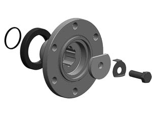 Unašeč kardanu DIN 10 pro PTO v.13/14