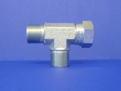 T Kus s převlečnou maticí zboku redukovaný uprostřed G3/4",G1/2'',G3/4''