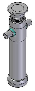 Teleskopický válec sklápění 5t, 1490mm, 3 stupně 46-61-76