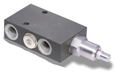 Brzdný ventil jednočinný VOSL/SC 34/TR.S.p7.PG,  3/4"