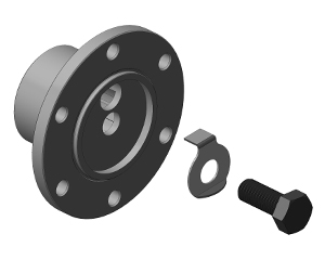 Unašeč kardanu DIN 10 pro čerpadlo ISO 8x32x36 11400001347