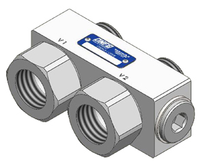 Hydraulický antikavitační ventil OMFB pro motory HPM3 40-47-55-64