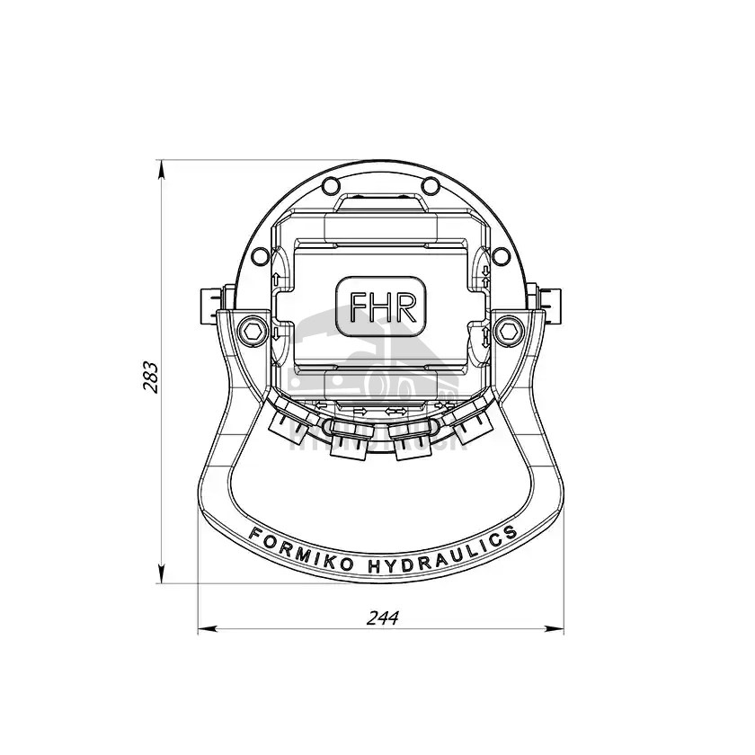 Hydraulický rotátor Formiko FHR 6LD1/68
