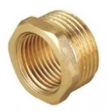 Redukce nízkotlaká mosazná se závity vnější R2" - vnitřní R5/4"