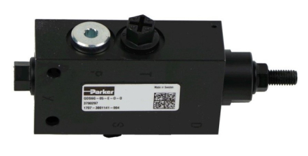 Hydraulický proplachovací ventil Parker By-Pass Unloading Valve BPV - VP1