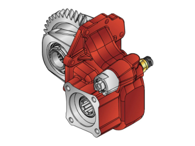 PTO pro SCANIA GRSO 905, boční V17, 400Nm ISO