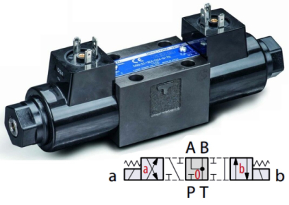 Elektromagnetický rozvaděč DSG-01-3C4-D12-N-70, 12V