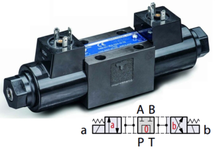 Elektromagnetický rozvaděč DSG-01-3C60-D12-N-70, 12V