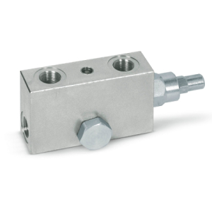 Brzdný ventil jednostraný se šroubem VBCD 3/8” SE/A FLV, V1-V2-C1-C2 - G3/8"