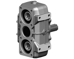 SPLITTER BOX in ISO M/výstupy 2xISO 7653 samice, 1:0,792 , 500Nm