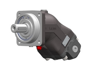 Pístový hydromotor OMFB HPM 080 3019 D140L K40 SAE40°O-M