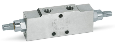 Brzdný ventil VBCD 3/8" DE/A