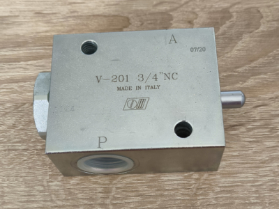 Mechanicky ovládaný uzavírací ventil V0829, V-201 3/4“ NC