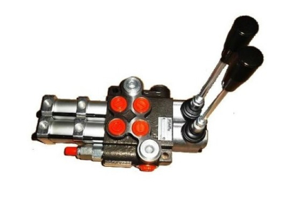 Hydraulický rozvaděč jednosekční 01 Z50 A1 GKZ1P, pneumatické ovládání + páka