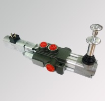 Hydraulický rozvaděč jednosekční Z50 A 1ESD K1 G-12VDC ,elektro/mechanické ovládání 12V DC